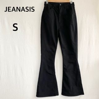 ジーナシス(JEANASIS)のJEANASIS ジーナシス　ブラック　スリット入り　薄手　パンツ(カジュアルパンツ)