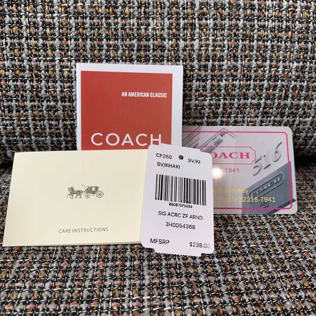 【美品】COACH コーチ オールレザー キーケース ブラウン 茶 6連