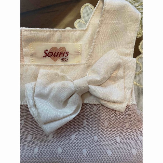 Souris(スーリー)のスーリー　souris ワンピース キッズ/ベビー/マタニティのキッズ服女の子用(90cm~)(ワンピース)の商品写真