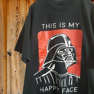 【即日発送】US古着 Tシャツ スターウォーズ STARWARS ダースベイダー(Tシャツ/カットソー(半袖/袖なし))