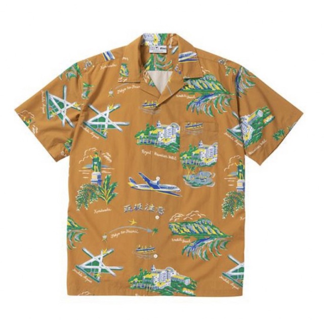 black eye patch Souvenir Aloha Shirt