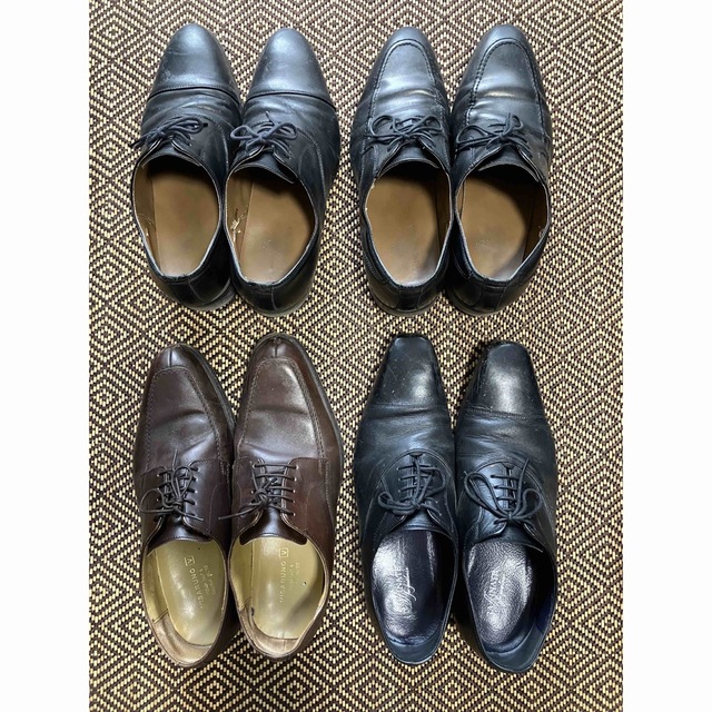 ビジネスシューズ 4足 25.0cm メンズの靴/シューズ(ドレス/ビジネス)の商品写真