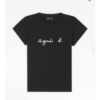 アニエスベー(agnes b.)のアニエスベーロゴTシャツ　レディース　サイズ2最終値下げ(Tシャツ(半袖/袖なし))