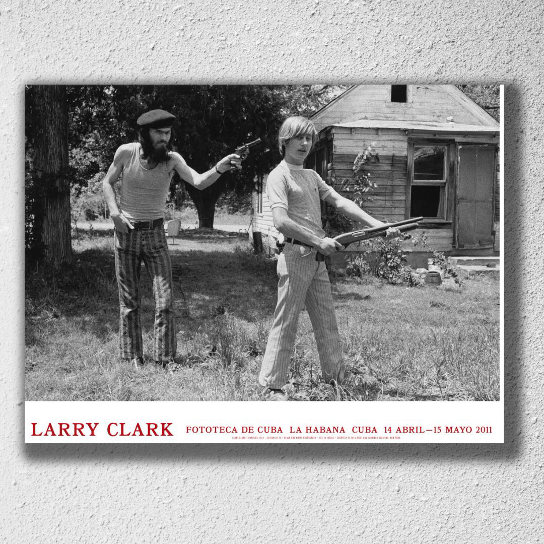 国内未入荷 Larry Clark Fototeca de Cuba希少ポスター