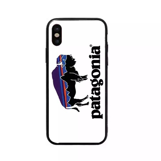 patagonia(パタゴニア)のガラスケース　iPhoneケース　パタゴニア　patagonia スマホ/家電/カメラのスマホアクセサリー(iPhoneケース)の商品写真