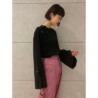 アクネストゥディオズ ベルスリーブ ブラウス 未使用 ブラック 32