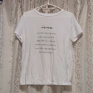 イエナ(IENA)のIENA イエナ　ロゴTシャツ　半袖シャツ(Tシャツ(半袖/袖なし))