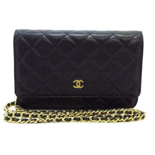 シャネル(CHANEL)のシャネル 財布美品  マトラッセ A33814 黒(財布)