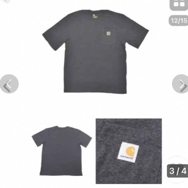 carhartt(カーハート)の【新品】Tシャツ 【Carhart/カーハート】 ユニセックス メンズのトップス(Tシャツ/カットソー(半袖/袖なし))の商品写真