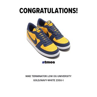 ナイキ(NIKE)のNIKE TERMINATOR LOW "MICHIGAN"  27.0㎝(スニーカー)