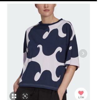 マリメッコ(marimekko)のマリメッコ　アディダス　Tシャツ(Tシャツ(半袖/袖なし))