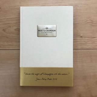 モエエシャンドン(MOËT & CHANDON)の【新品未使用】MOET CHANDON ノートブック(アルコールグッズ)