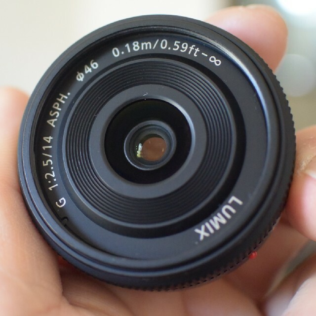 Panasonic LUMIX  14mm/F2.5スマホ/家電/カメラ