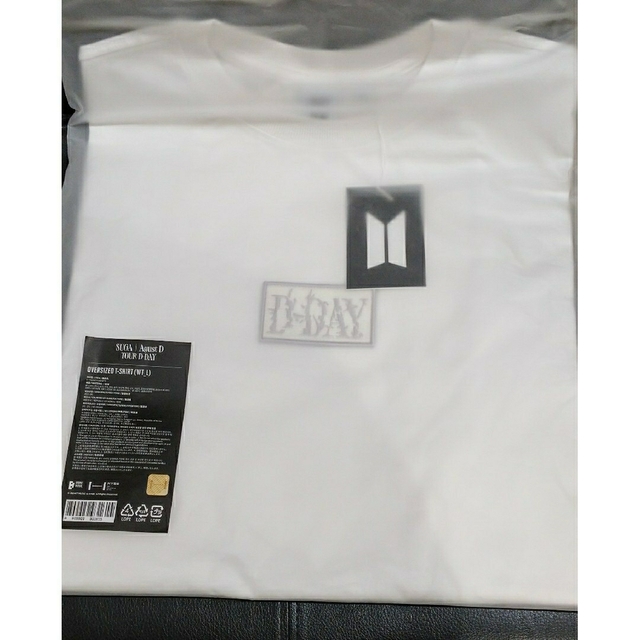 BTS ユンギ Tシャツ L D-DAY シュガ agustd ツアー 公式