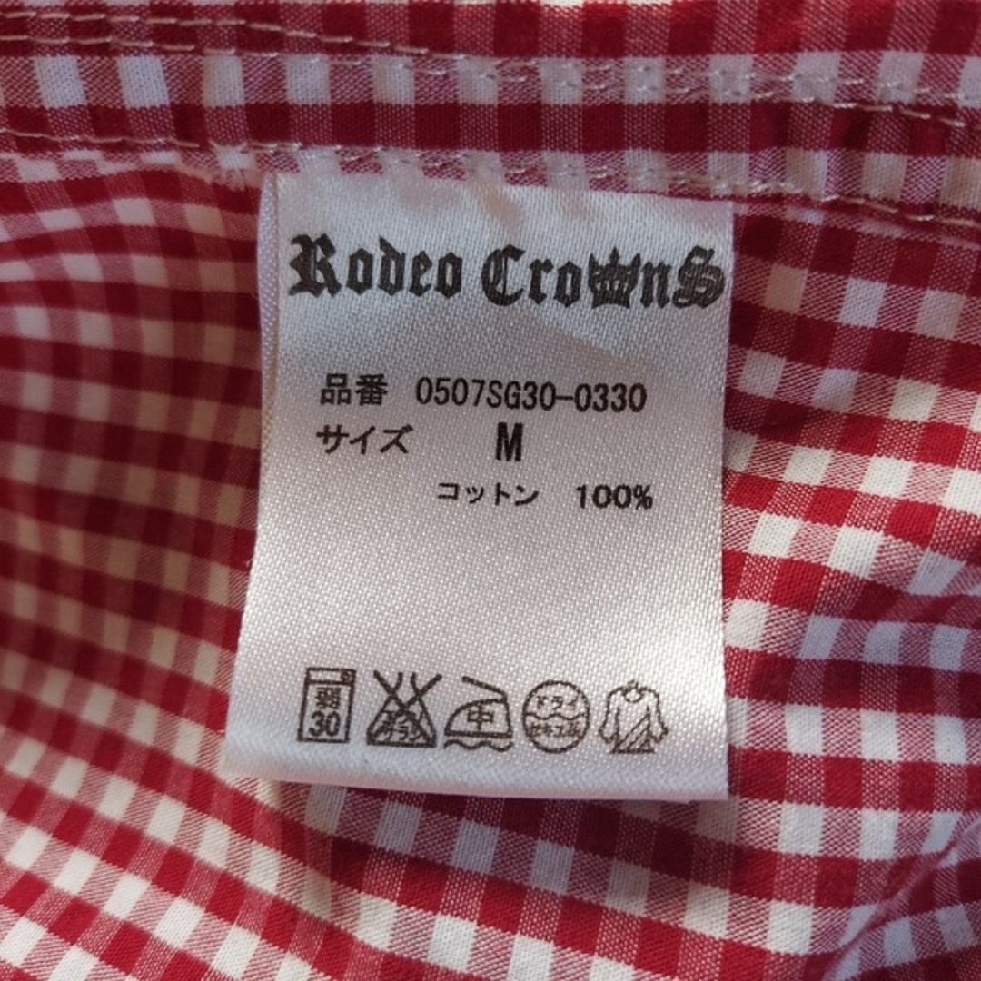 RODEO CROWNS(ロデオクラウンズ)のRODEO CROWNS 　レディースシャツ レディースのトップス(シャツ/ブラウス(長袖/七分))の商品写真