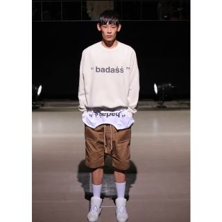 ディスカバード(DISCOVERED)のDISCOVERED 17SS ダメージ加工スウェット "badass"(スウェット)