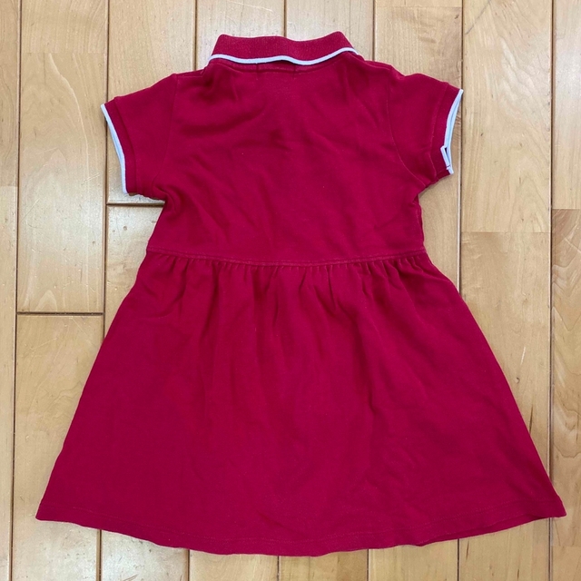 Ralph Lauren(ラルフローレン)のRALPH LAUREN　半袖ポロシャツ ワンピース　3T 90〜100㎝ キッズ/ベビー/マタニティのキッズ服女の子用(90cm~)(ワンピース)の商品写真