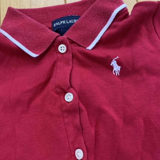 Ralph Lauren(ラルフローレン)のRALPH LAUREN　半袖ポロシャツ ワンピース　3T 90〜100㎝ キッズ/ベビー/マタニティのキッズ服女の子用(90cm~)(ワンピース)の商品写真