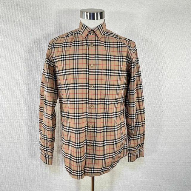 美品・現行品】バーバリー/BURBERRY 長袖 シャツ ノバチェック ドレス-