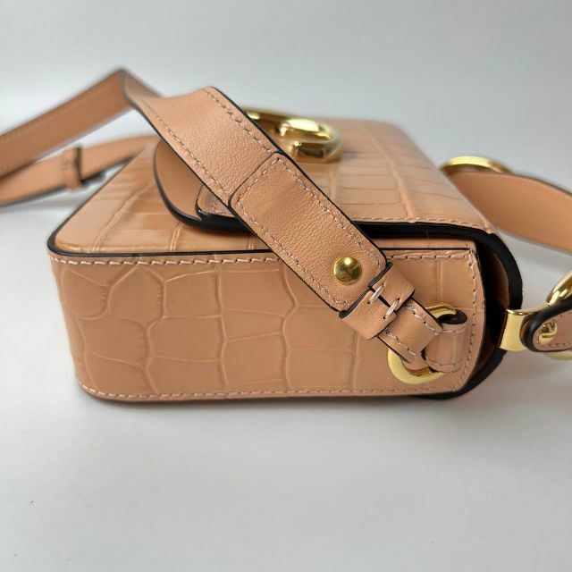 Chloe - 美品 クロエ Chloe 2way クロコ ミニ ショルダー ハンドバッグ