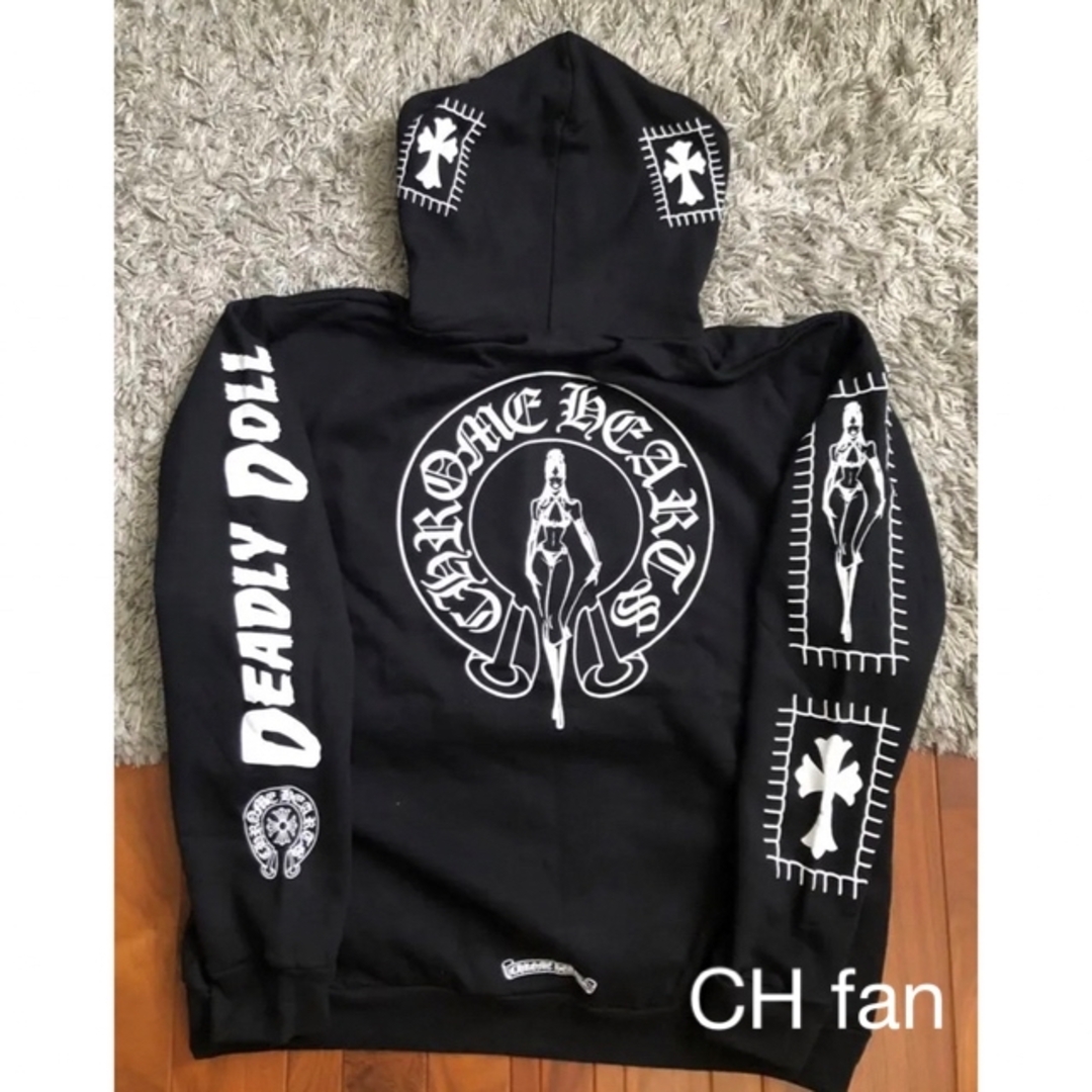 新品未使用Chrome Hearts クロムハーツ パーカー- XL