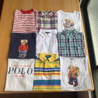 ラルフローレン(Ralph Lauren)のラルフローレン 半袖トップス 9枚まとめ売り 90サイズ ポロベア(Tシャツ/カットソー)