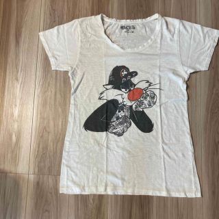 ポール&ジョーシスター(PAUL & JOE SISTER)のセレクトショップ購入　シルベスター・キャット　TATOO柄Tシャツ(Tシャツ(半袖/袖なし))