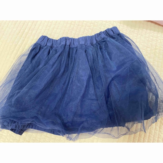 petit main(プティマイン)のPetit main SLAPSLIP リボントップス　チュールスカート キッズ/ベビー/マタニティのキッズ服女の子用(90cm~)(Tシャツ/カットソー)の商品写真