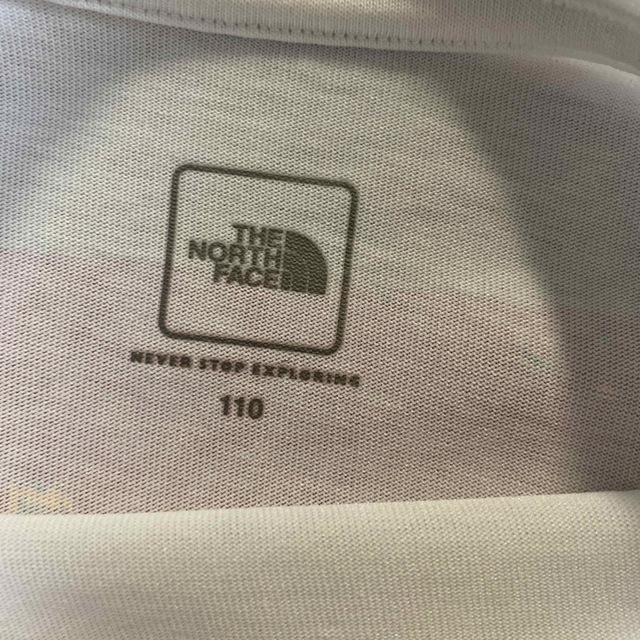 THE NORTH FACE(ザノースフェイス)のマハロ様　専用　ノースフェイス　Tシャツ　110 キッズ/ベビー/マタニティのキッズ服女の子用(90cm~)(Tシャツ/カットソー)の商品写真