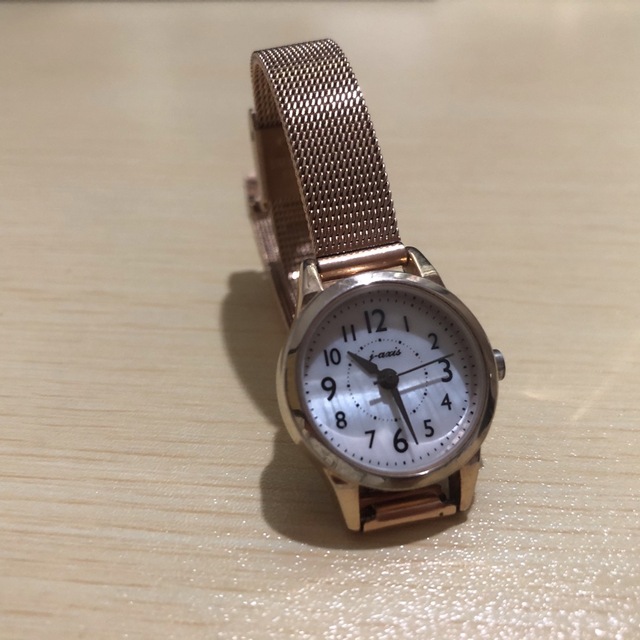 J-AXIS(ジェイアクシス)のJ-AXIS ピンクゴールド 腕時計 レディースのファッション小物(腕時計)の商品写真