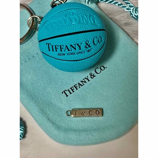 Tiffany & Co. - ティファニーバッグチャーム　ティファニーブルー　キーチェーン　ピアス外れ
