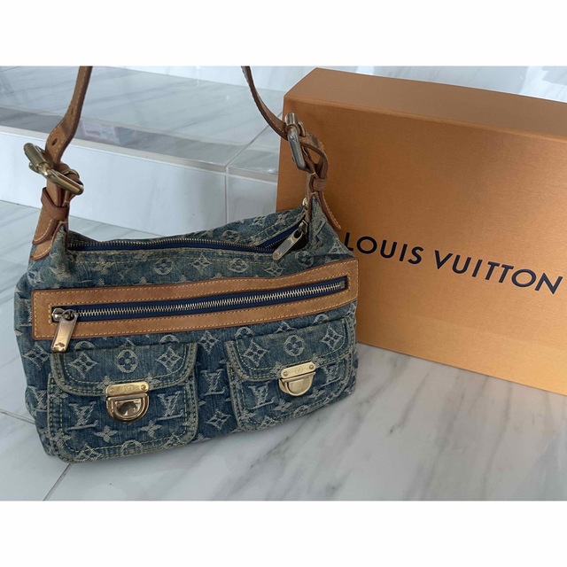 希少！LOUIS VUITTON ルイ ヴィトン モノグラムデニム - ショルダーバッグ