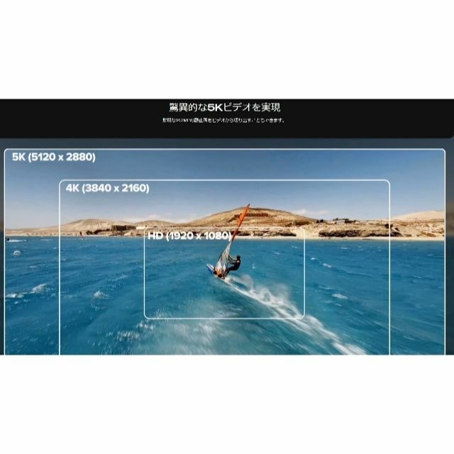 GoPro(ゴープロ)の【新品未開封】GoPro HERO9 CHDHX-901-FW　アクションカメラ スマホ/家電/カメラのカメラ(ビデオカメラ)の商品写真