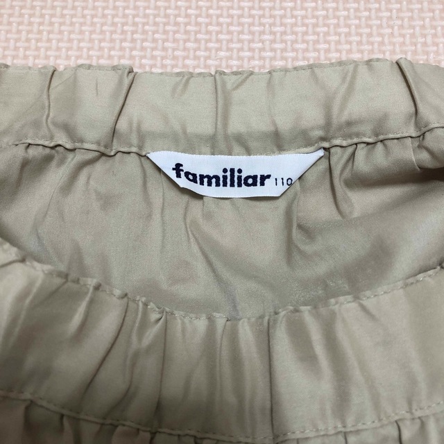 familiar(ファミリア)のfamiliar レーススカート　110 キッズ/ベビー/マタニティのキッズ服女の子用(90cm~)(スカート)の商品写真