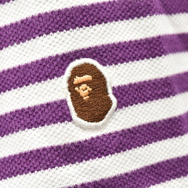 A BATHING APE - A BATHING APE アベイシングエイプ 胸ロゴ刺繍