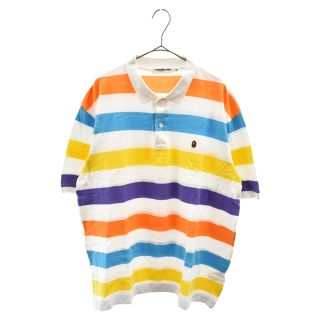 激安オンライン店 - 00s アベイシングエイプ ポロシャツ L ボーダー