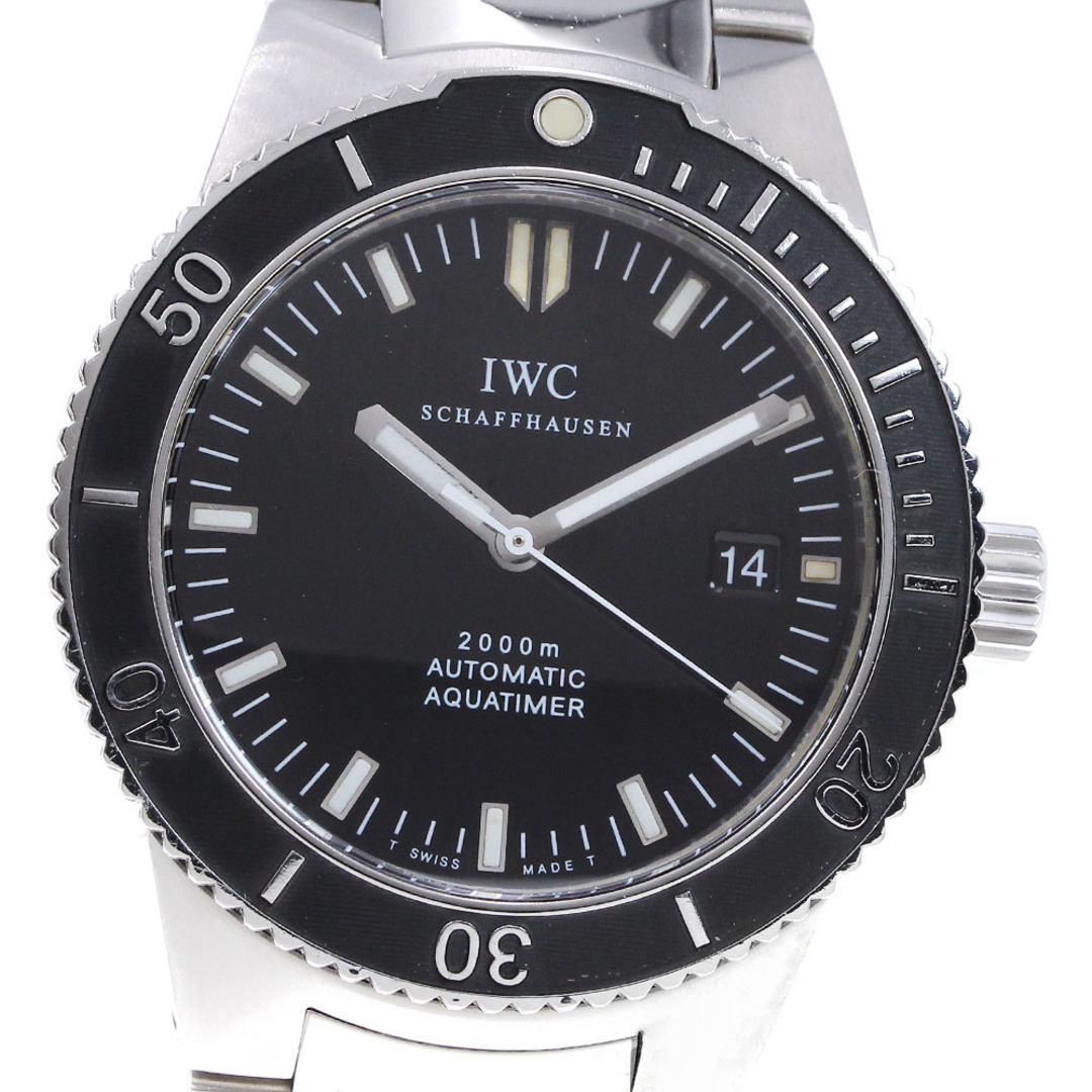 IWC(インターナショナルウォッチカンパニー)のIWC SCHAFFHAUSEN IW353602 GST アクアタイマー デイト 自動巻き メンズ _753253 メンズの時計(腕時計(アナログ))の商品写真