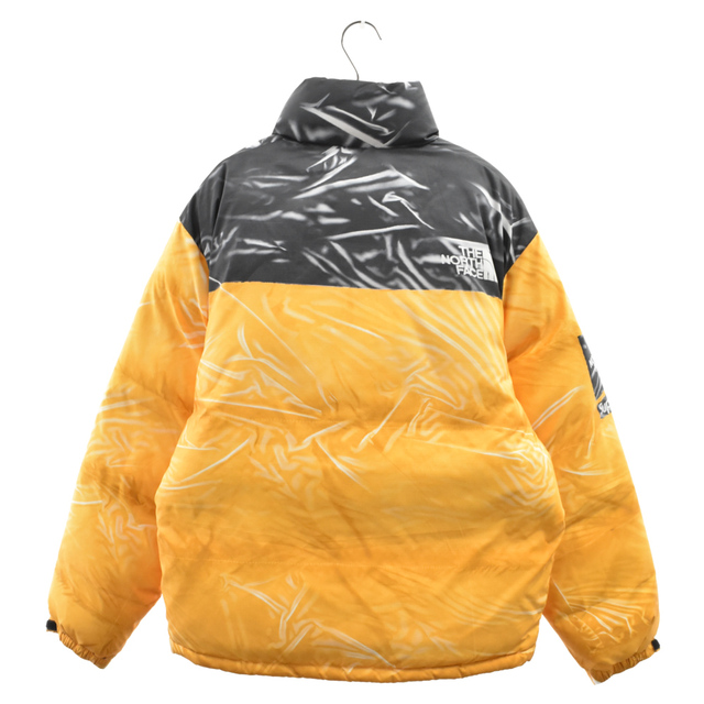 SUPREME シュプリーム 23SS× THE NORTH FACE Printed Nuptse Jacket プリンテッド ヌプシ ジャケット ダウン イエロー/ブラック ND02300I
