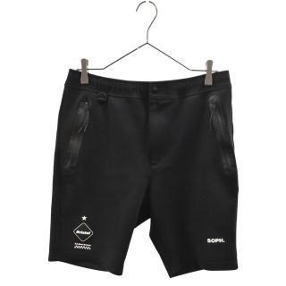 FCRB 19AW PRACTICE SHORTS ブラックS デジカモ