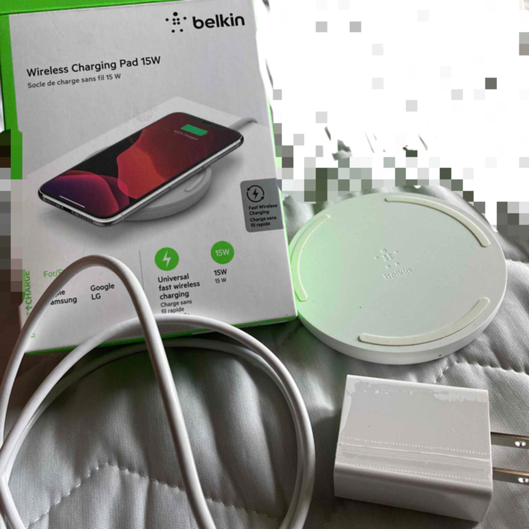 Apple(アップル)のBELKIN｜ベルキン BOOST↑CHARGEワイヤレス充電パッド スマホ/家電/カメラのスマホアクセサリー(その他)の商品写真