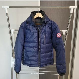 カナダグース(CANADA GOOSE)のカナダグース　メンズ　ロッジ　フーディ(ダウンジャケット)