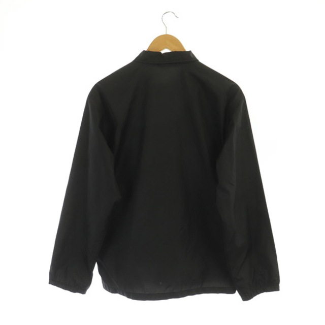 THRASHER(スラッシャー)のスラッシャー ジャケット ブルゾン スナップボタン ロゴ刺繍 黒 ブラック メンズのジャケット/アウター(ブルゾン)の商品写真