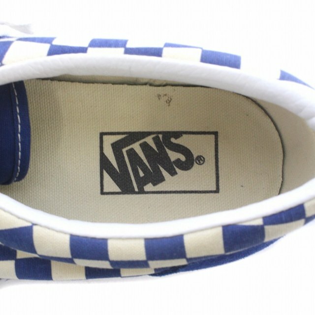 VANS(ヴァンズ)のVANS OFF THE WALL スニーカー ローカット レザー 28cm 青 メンズの靴/シューズ(スニーカー)の商品写真