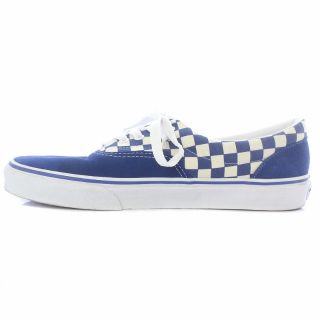 ヴァンズ(VANS)のVANS OFF THE WALL スニーカー ローカット レザー 28cm 青(スニーカー)