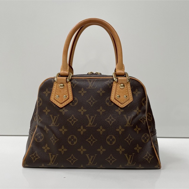 ルイヴィトン マンハッタンPM モノグラム LOUIS VUITTON ブラウン