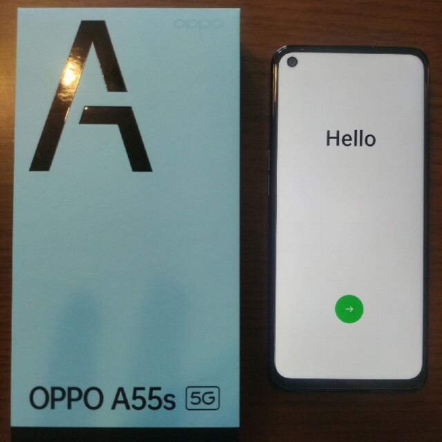 OPPO(オッポ)の【最終価格】OPPO A55s 5G【SIMフリー】 スマホ/家電/カメラのスマートフォン/携帯電話(スマートフォン本体)の商品写真