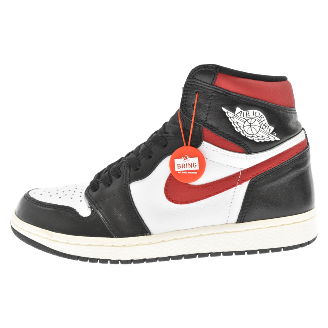 NIKE ナイキ AIR JORDAN 1 RETRO HIGH OG GYM RED 555088-061 エアジョーダン1レトロハイ ジムレッド ハイカットスニーカー シューズ ブラック/レッド/ホワイト US9/27cm