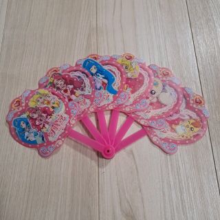 ヒーリングっとプリキュア　扇子？うちわ？(キャラクターグッズ)