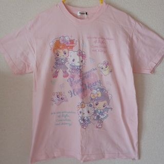 ハローキティ(ハローキティ)の激レア キティ ふたりはプリキュア サンリオピューロランド イベント Tシャツ(Tシャツ(半袖/袖なし))