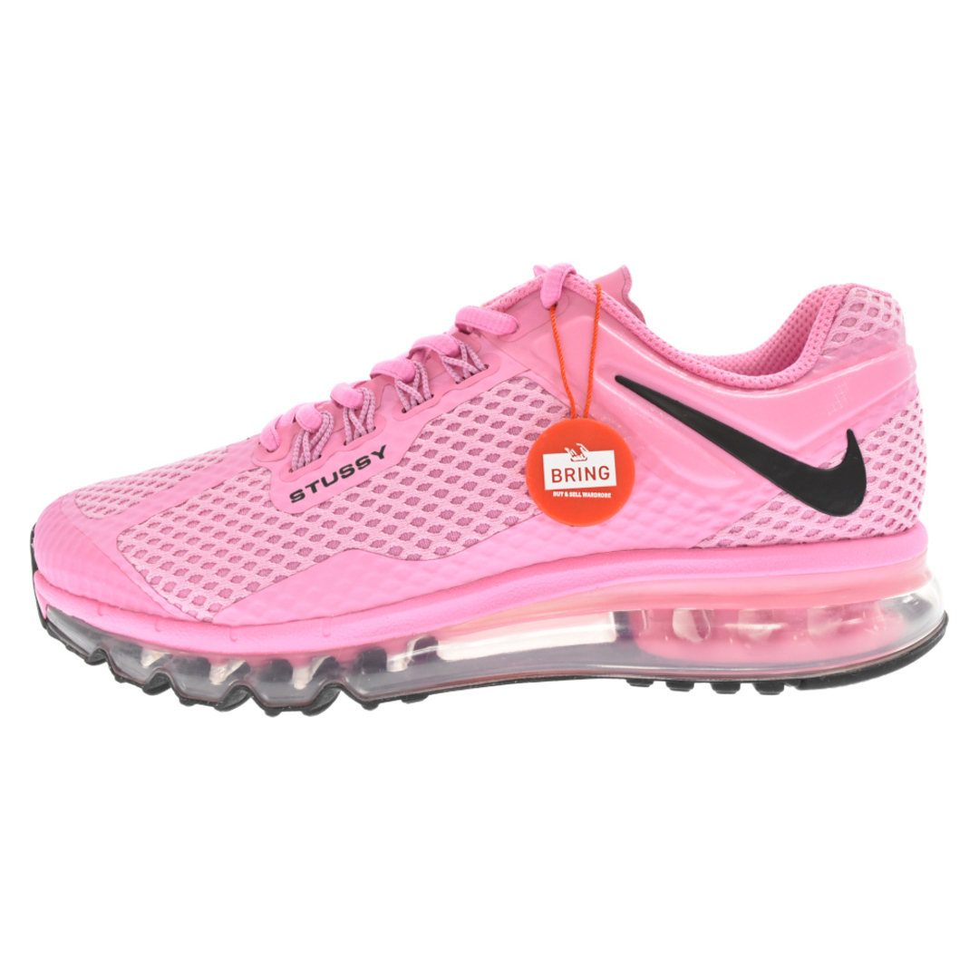 NIKE ナイキ ×STUSSY Air Max 2013 Pink DR2601-600 ×ステューシー エアマックス2013 ローカットスニーカー シューズ ピンク US9.5/27.5cm